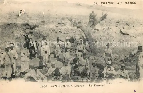 AK / Ansichtskarte Ain Dghissa Maroc Militaria uebungsplatz Soldaten 