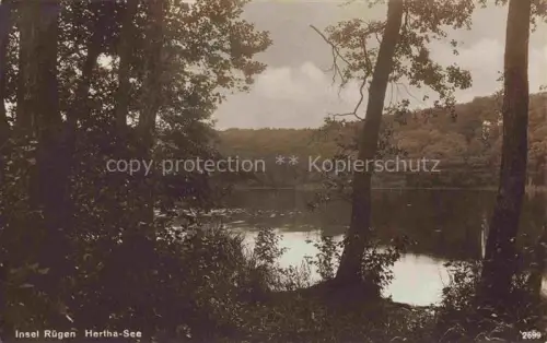 AK / Ansichtskarte RueGEN INSEL Hertha See