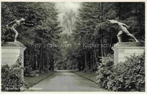 AK / Ansichtskarte Putbus Ruegen Fechtertor