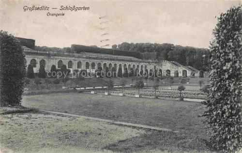 AK / Ansichtskarte Grosssedlitz Heidenau Sachsen Schlossgarten Orangerie