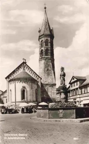 AK / Ansichtskarte Schwaebisch Gmuend BW St Johanniskirche