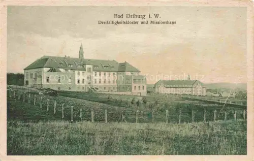 AK / Ansichtskarte BAD DRIBURG Dreifaltigkeitskloster und Missionshaus