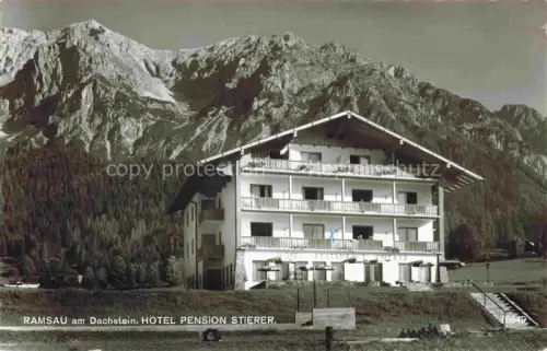 AK / Ansichtskarte RAMSAU  Dachstein Steiermark AT Hotel Pension Stierer