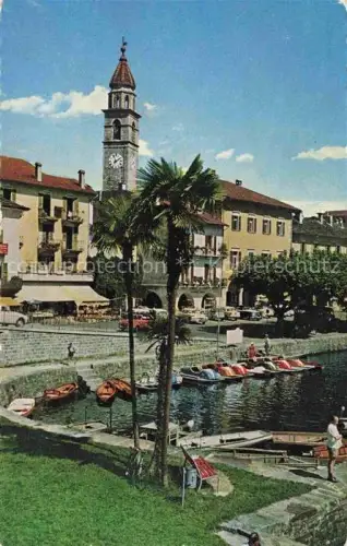 AK / Ansichtskarte Ascona Lago Maggiore TI Il Porto