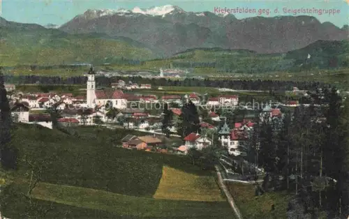 AK / Ansichtskarte Kiefersfelden Rosenheim Bayern mit Geigelsteingruppe