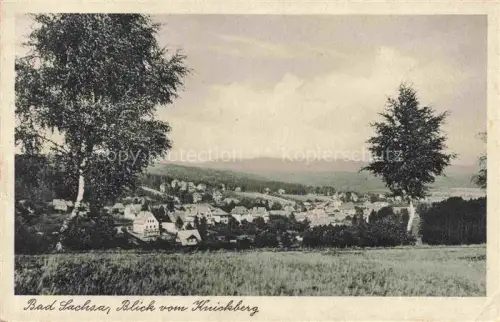 AK / Ansichtskarte Bad Sachsa Osterode Harz Blick vom Knickberg