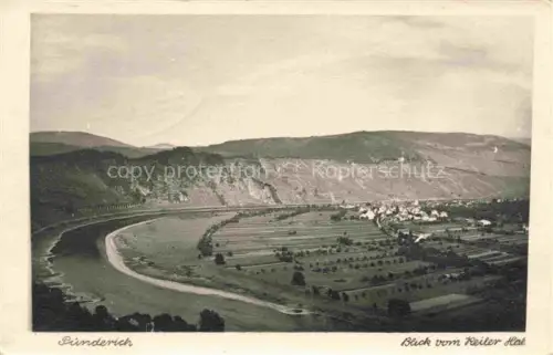 AK / Ansichtskarte Puenderich Mosel Rheinland-Pfalz Panorama