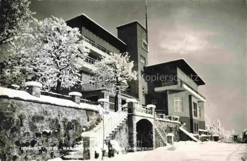 AK / Ansichtskarte Mariabrunn Innsbruck Tirol AT Terrassen Hotel Mariabrunn