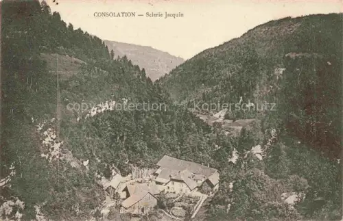 AK / Ansichtskarte Consolation-Maisonnettes Besancon 25 Doubs Vue panoramique Scierie Jacquin