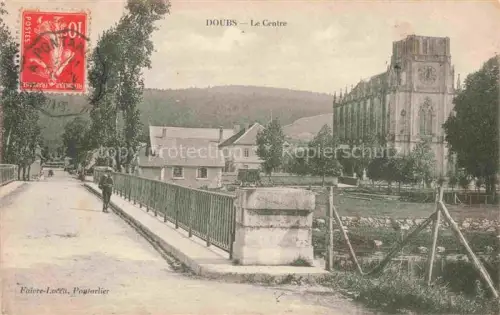 AK / Ansichtskarte Doubs Les Bassins du Doubs Villers-le-Lac 25 Doubs Le Centre Eglise
