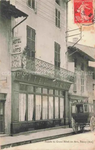 AK / Ansichtskarte Tenay Belley 01 Ain Facade du Grand Hôtel des Arts