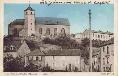 AK / Ansichtskarte Hettange-Grande Thionville-Est 57 Moselle Eglise