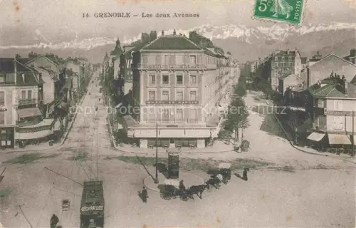 AK / Ansichtskarte GRENOBLE 38 Isere Les deux avenues Alpes