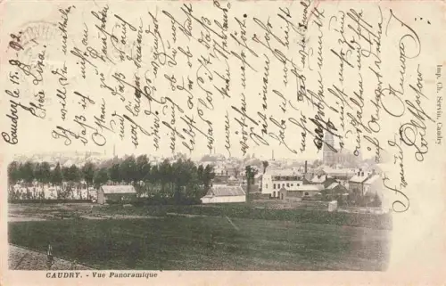 AK / Ansichtskarte Caudry CAMBRAI 59 Nord Vue panoramique