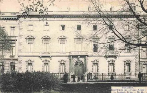 AK / Ansichtskarte BRUXELLES Bruessel Brussels Résidence du Prince Albert