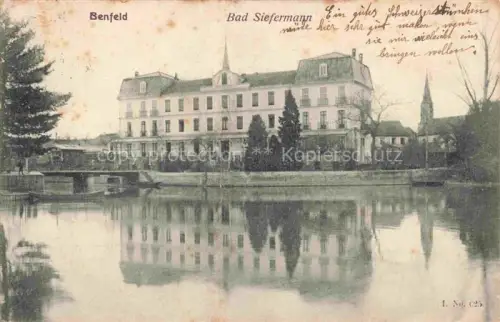 AK / Ansichtskarte Benfeld Selestat-Erstein 67 Alsace Bad Siefermann