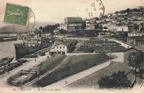 AK / Ansichtskarte Bougie Bejaia Algerie Vue panoramique la ville et les quais