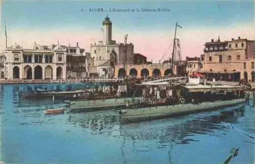 AK / Ansichtskarte ALGER  Algerie Amirauté et la Défense Mobile