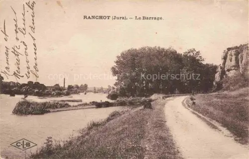 AK / Ansichtskarte Ranchot DOLE 39 Jura Le Barrage