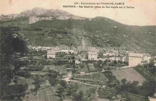 AK / Ansichtskarte Mouthier-Haute-Pierre Besancon 25 Doubs Vue générale prise du Sud depuis sur le Tertre