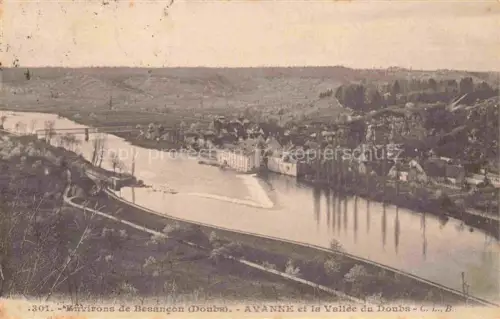 AK / Ansichtskarte Avanne-Aveney Besancon 25 Doubs et la Vallée du Doubs