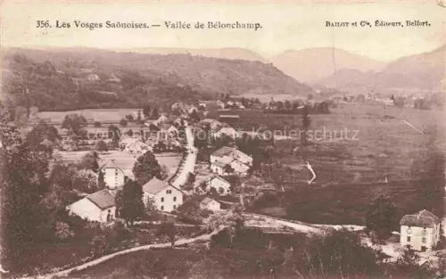 AK / Ansichtskarte Belonchamp LURE 70 Haute-Saone Vue panoramique de la vallée