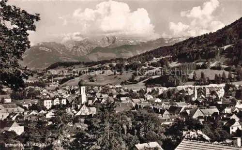 AK / Ansichtskarte Immenstadt Allgaeu mit Daumengruppe
