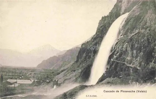 AK / Ansichtskarte Pissevache Cascade de Vernayaz VS Panorama