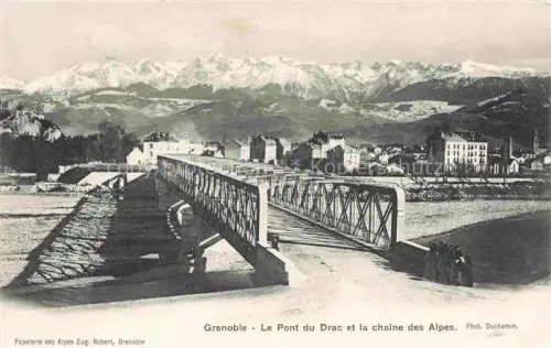AK / Ansichtskarte GRENOBLE 38 Isere Le Pont du Drac et la chaine des Alpes