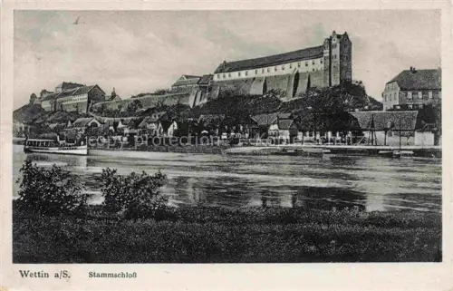 AK / Ansichtskarte Wettin Wettin-Loebejuen Stammschloss
