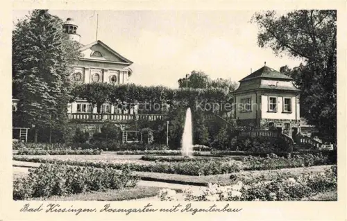 AK / Ansichtskarte BAD KIssINGEN Rosengarten mit Regentenbau