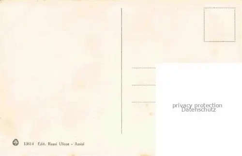 AK / Ansichtskarte Assisi Perugia Umbria IT Panorama della rocca minore