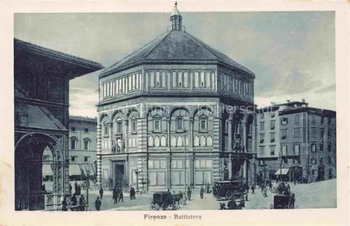 AK / Ansichtskarte FIRENZE Florence Florenz Toscana IT Libreria Stazione Battistero