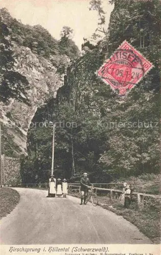 AK / Ansichtskarte TITISEE Hirschsprung im Hoellental