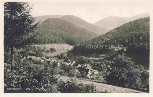 AK / Ansichtskarte Schweighof Badenweiler BW Panorama
