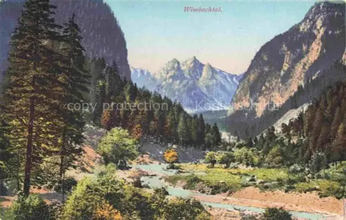 AK / Ansichtskarte Wimbachtal Berchtesgaden bayern Panorama