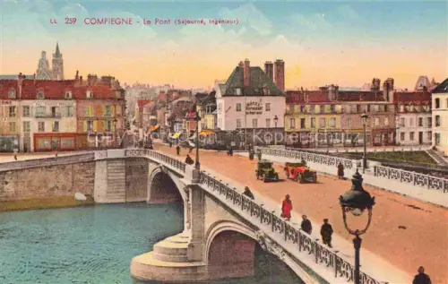 AK / Ansichtskarte COMPIEGNE 60 Oise Le Pont 