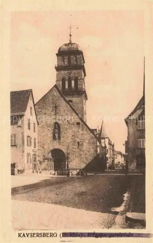 AK / Ansichtskarte Kaysersberg Kaisersberg Alsace 68 Haut Rhin Kirche