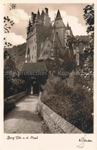 AK / Ansichtskarte Burg Eltz Wierschem Mayen-Koblenz Rheinland-Pfalz an der Mosel