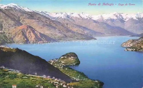 AK / Ansichtskarte Bellaggio Bellagio Lago di Como IT Punta di Bellaggio