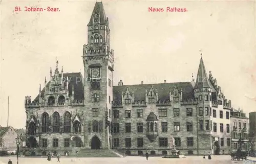 AK / Ansichtskarte St Johann SAARBRueCKEN Neues Rathaus
