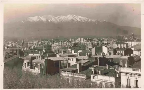 AK / Ansichtskarte PERPIGNAN 66 Pyrenees-Orientales Vue panoramique Le Canigou