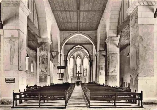 AK / Ansichtskarte Oberkaufungen KAssEL Hessen Stiftskirche Inneres