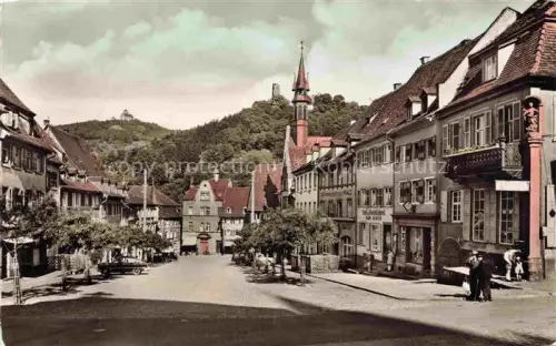 AK / Ansichtskarte WEINHEIM  Bergstrasse BW Marktplatz
