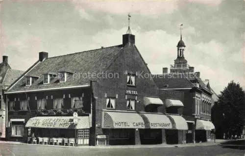 AK / Ansichtskarte BREDA  Noord-Brabant NL Hotel Café Restaurant Het Roode Hert