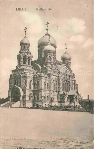 AK / Ansichtskarte Libau LIEPAJA Latvia Kathedrale