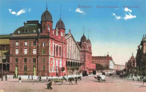 AK / Ansichtskarte BUDAPEST HU Nyugati pályaudvar Westbahnhof