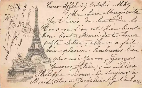 AK / Ansichtskarte PARIS 75 La Tour-Eiffel