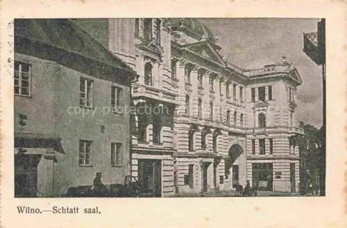 AK / Ansichtskarte Wilno VILNIUS Wilna Lithuania Schtatt saal