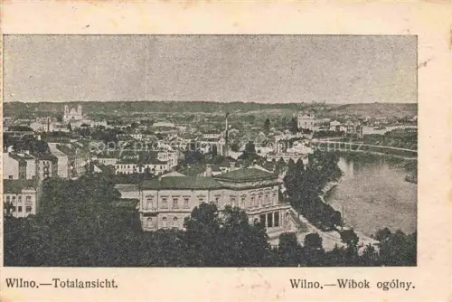 AK / Ansichtskarte Wilno VILNIUS Wilna Lithuania Totalansicht